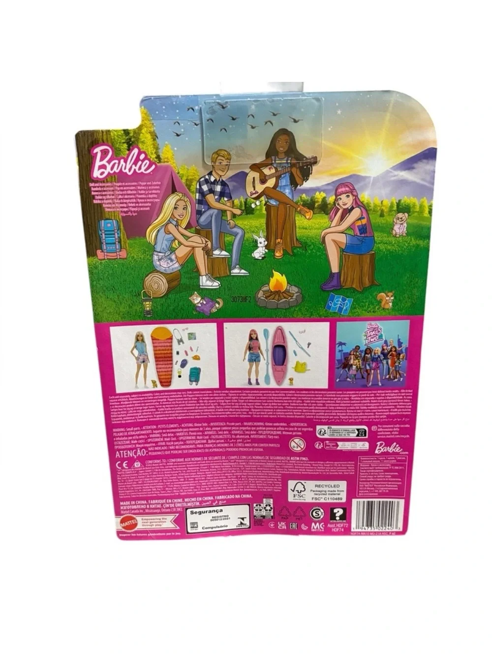 Barbie doll set